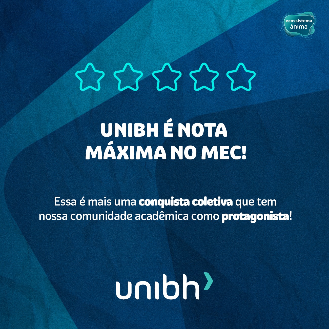 UniBH recebe nota máxima 5 do MEC, no Recredenciamento Institucional